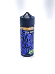 Black and Blue Swirl