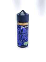 Black and Blue Swirl