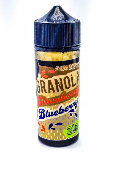 Granola Strawberry Blueberry